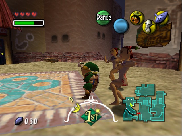 Legend of Zelda, The - Majora's Mask (pal version)
